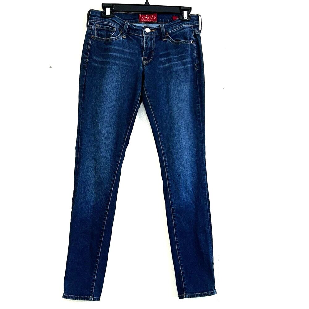 Lucky Brand Women's Jeans Size 25 Regular Charlie Skinny Low Rise Y2k Jeans